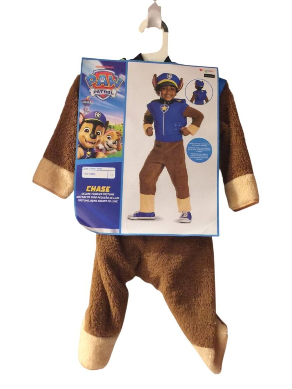 Paw Patrol 12-18 Months CHASE Plush Childs Costume